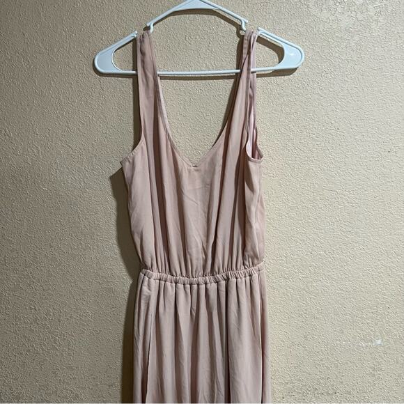 Show me Your Mumu SMYM Kendall Dusty blush maxi dress NEW XL - Picture 3 of 6